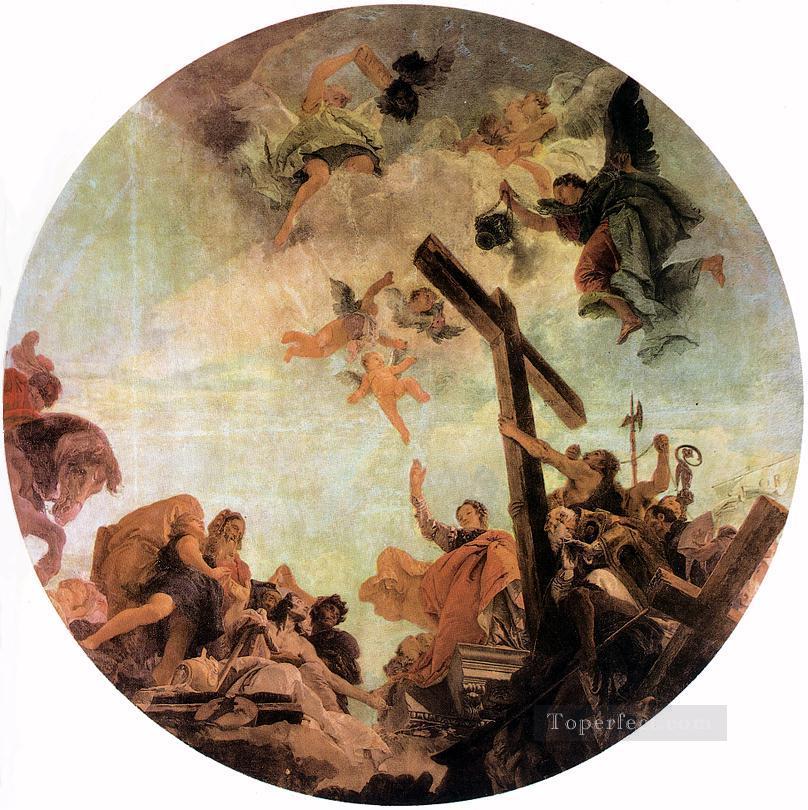 Discovery of the True Cross Giovanni Battista Tiepolo Oil Paintings
